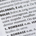 Entrées dans le dictionnaire