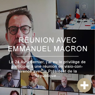 Réunion avec Emmanuel Macron
